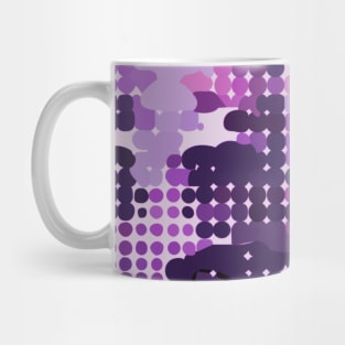 HieroThyme Greenleaf Purple camouflage G0001-a Mug